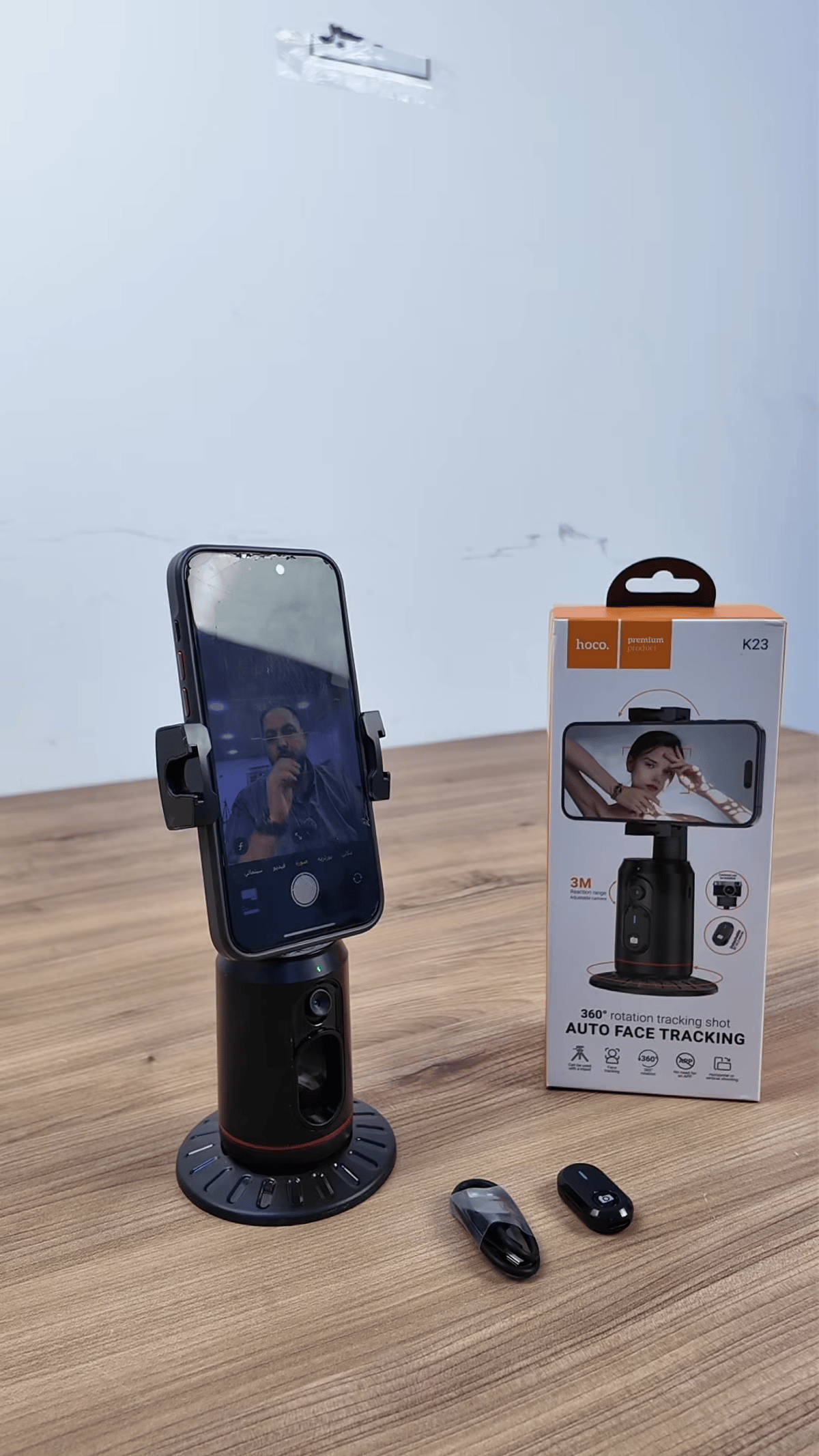 ستاند موبايل ذكي بتعقب الوجه – دوران 360 - 10