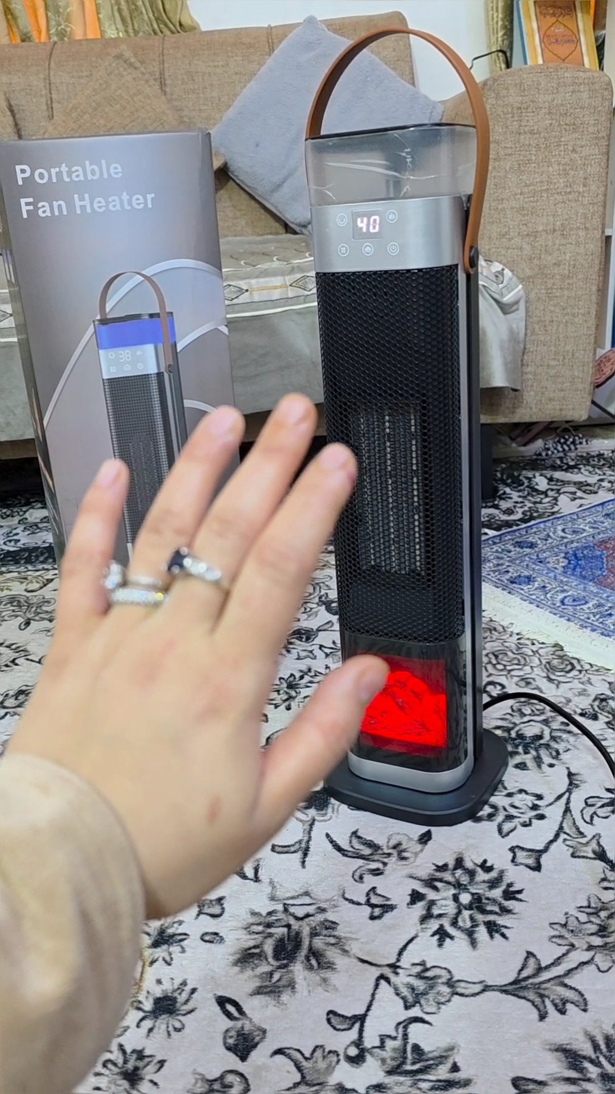 مدفأة مروحية محمولة - 10