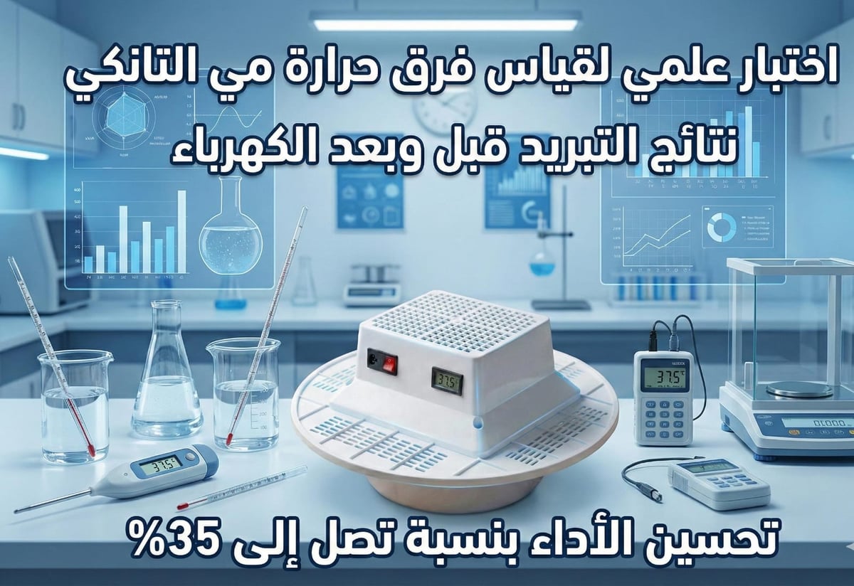 جهاز تبريد مياه الخزانات (التانكي) - 4
