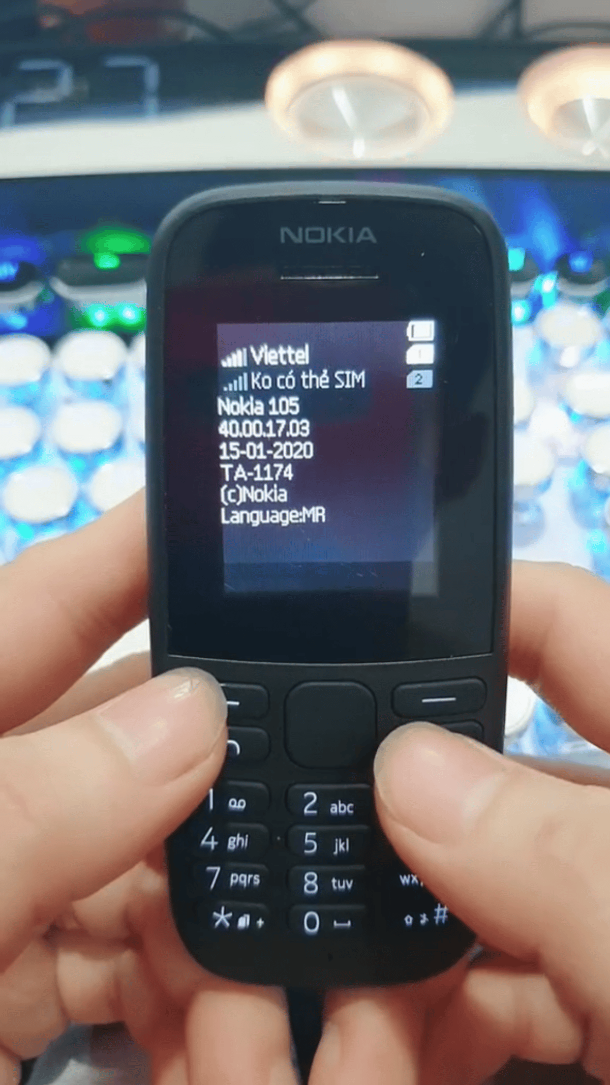 هاتف نوكيا 105 الأصلي بشريحتين - 16