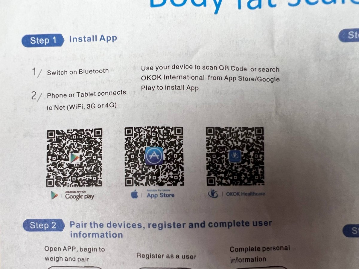 ميزان رقمي ذكي بتكنولوجيا البلوتوث مع تطبيق للهاتف - 9