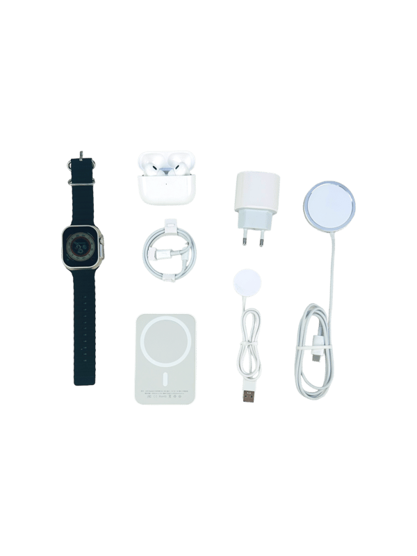 بوكس سماعات وساعة الترا X8